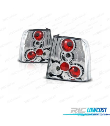 FANALI PER VOLKSWAGEN VW PASSAT 96-00 FONDO CROMATO
