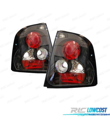 FANALI SKODA OCTAVIA 97-04 FONDO NERO