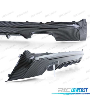 DIFFUSORE BMW F22 F23 13- CARBONIO DOPPIA USCITA LOOK M PERFORMANCE