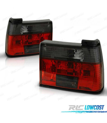 FANALI VOLKSWAGEN VW JETTA 84-91 ROSSO AFFUMICATO
