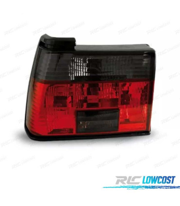 FANALI VOLKSWAGEN VW JETTA 84-91 ROSSO AFFUMICATO
