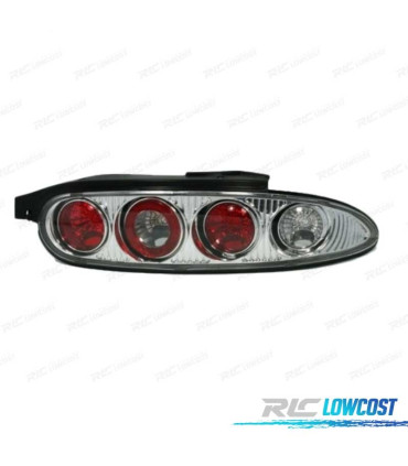 FANALI MAZDA MX3 90-98 FONDO CROMATO