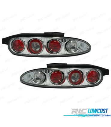 FANALI MAZDA MX3 90-98 FONDO CROMATO