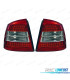 FANALI A LED OPEL ASTRA G 2P 4P 97-04 ROSSO AFFUMICATO