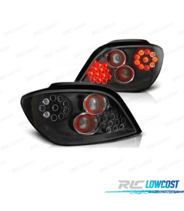 FANALI PEUGEOT 307 01-07 LED SFONDO NERO