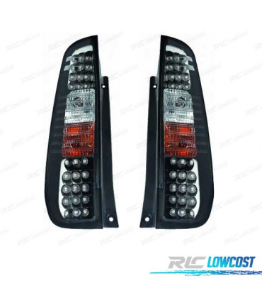 FANALI FORD FIESTA 02-08 LED SFONDO NERO
