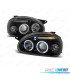 FARI PER OPEL CORSA B 93-00 ANGEL EYES FONDO NERO