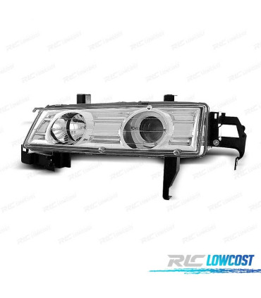 FARI PER HONDA PRELUDE 92-96 ANGEL EYES FONDO CROMATO