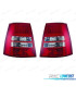 FANALI PER VOLKSWAGEN VW GOLF 4 VARIANT 97-03 LED ROSSO CROMATO