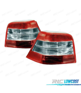 FANALI PER VOLKSWAGEN VW GOLF 97-03 ROSSO CROMATO