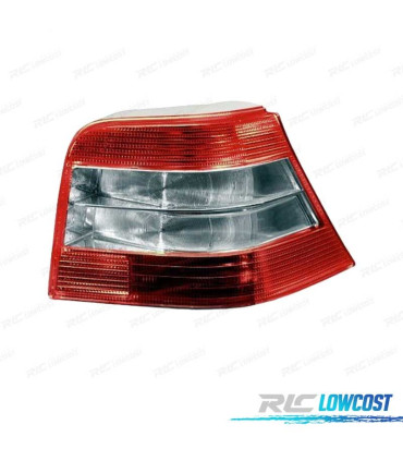 FANALI PER VOLKSWAGEN VW GOLF 97-03 ROSSO CROMATO