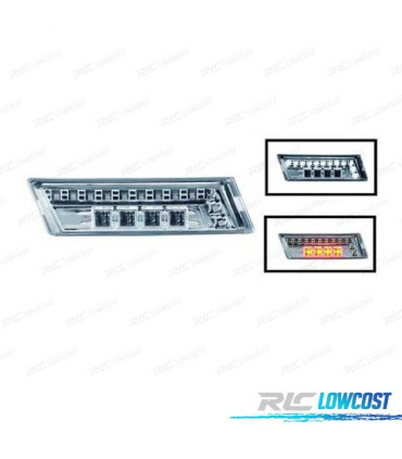 FRECCIE LATERALI A LED AUDI A4 04-07 A6 97-04 CRISTALLO CHIARO CROMATO