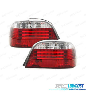 FANALI BMW SERIE 7 E38 94-01 LED ROSSO CROMATO