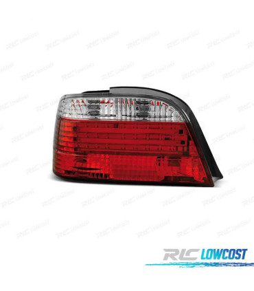 FANALI BMW SERIE 7 E38 94-01 LED ROSSO CROMATO