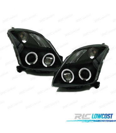 FARI PER SUZUKI SWIFT 05-10 ANGEL EYES NERO