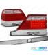 FANALI MERCEDES CLASSE S W140 94-98 LED ROSSO CROMATO