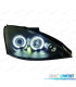 FARI FORD FOCUS 98-01 ANGEL EYES LED NERO