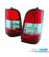 FANALI PER MERCEDES VITO W638 95-03 LED ROSSO CROMATO
