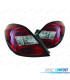 FANALI OPEL CORSA D 06-14 LED ROSSO CROMATO