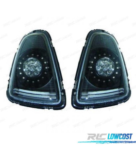 FANALI MINI COOPER 06-10 LED SFONDO NERO AFFUMICATO