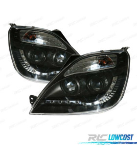 FARI FORD FIESTA 02-05 LUCE DIURNA SFONDO NERO