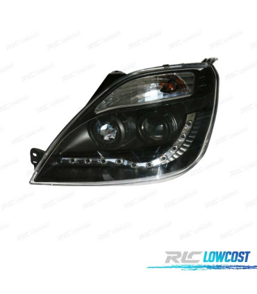 FARI FORD FIESTA 02-05 LUCE DIURNA SFONDO NERO