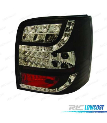 FANALI VOLKSWAGEN VW PASSAT VARIANT 00-05 A LED SFONDO NERO