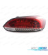 FANALI VOLKSWAGEN VW SCIROCCO 08-14 LED ROSSO CROMATO