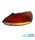 FANALI VOLKSWAGEN VW SCIROCCO 08-14 LED ROSSO CROMATO