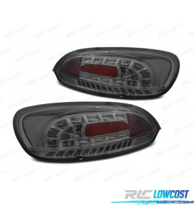 FANALI VOLKSWAGEN VW SCIROCCO 08-14 LED FONDO CROMATO FUMÉ