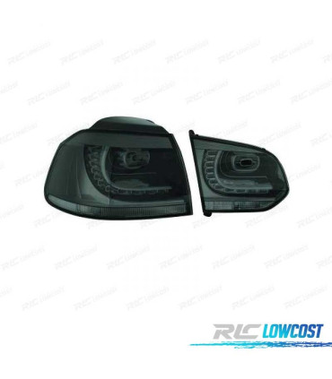 FANALI VOLKSWAGEN VW GOLF 6 08-12 LED SCURI FUMÉ