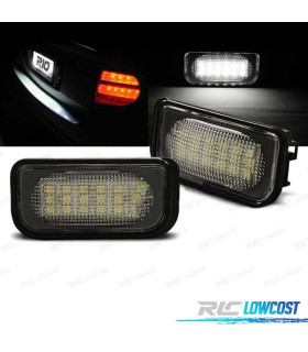 LUCI TARGA PER MERCEDES W203 00-07 SEDAN A LED
