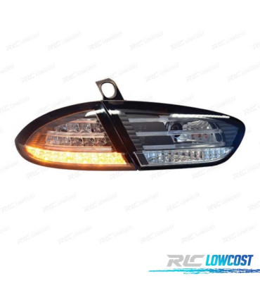 FANALI SEAT LEON 09-12 LED SFONDO NERO
