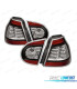 FANALI VOLKSWAGEN VW GOLF 5 03-08 LED FONDO CROMATO