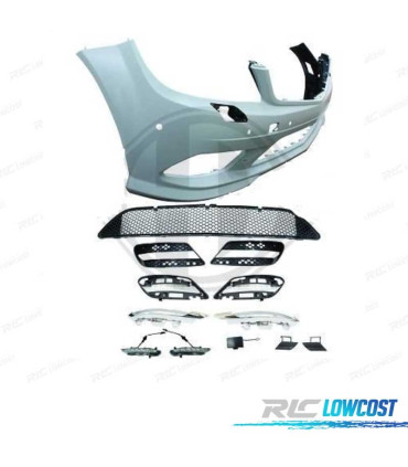 PARAURTI ANTERIORE PER MERCEDES W204 LOOK AMG C63 07-11