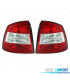 FANALI PER OPEL ASTRA G 3P 5P 97-04 LED ROSSO CROMATO