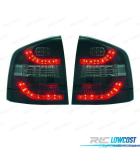 FANALI SKODA OCTAVIA KOMBI 05-13 LED SFONDO NERO