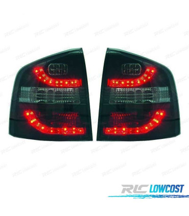 FANALI SKODA OCTAVIA KOMBI 05-13 LED SFONDO NERO