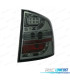 FANALI SKODA OCTAVIA KOMBI 05-13 LED FONDO CROMATO FUMÉ