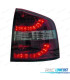 FANALI SKODA OCTAVIA KOMBI 05-13 LED ROSSO AFFUMICATO