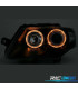 FARI VOLKSWAGEN VW PASSAT 3C 05-10 ANGEL EYES FONDO NERO