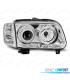 FARI VOLKSWAGEN VW POLO 6N2 99-01 OCCHI ANGEL FONDO CROMATO