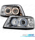 FARI VOLKSWAGEN VW T5 03-09 ANGEL EYES FONDO CROMATO