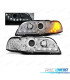 FARI VOLVO S40 96-00 LUCE DIURNA FONDO CROMATO
