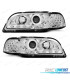 FARI VOLVO S40 96-00 LUCE DIURNA FONDO CROMATO
