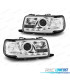 FARI AUDI 80 91-94 LUCE DIURNA FONDO CROMATO