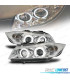 FARI BMW E90 91 05-08 OCCHI ANGELI FONDO CROMATO