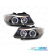 FARI BMW E90 91 05-08 OCCHI ANGELI SFONDO NERO