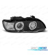 FARI BMW X5 E53 99-03 ANGEL EYES CCFL FONDO NERO