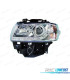 FARI VOLKSWAGEN VW T4 CARAVELLE MULTIVAN 97-03 LUCE DIURNA FONDO CROMATO